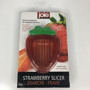 New Joie Strawberry Slicer Stainless Steel Fruit Slicing Kitchen Tool BPA-Free